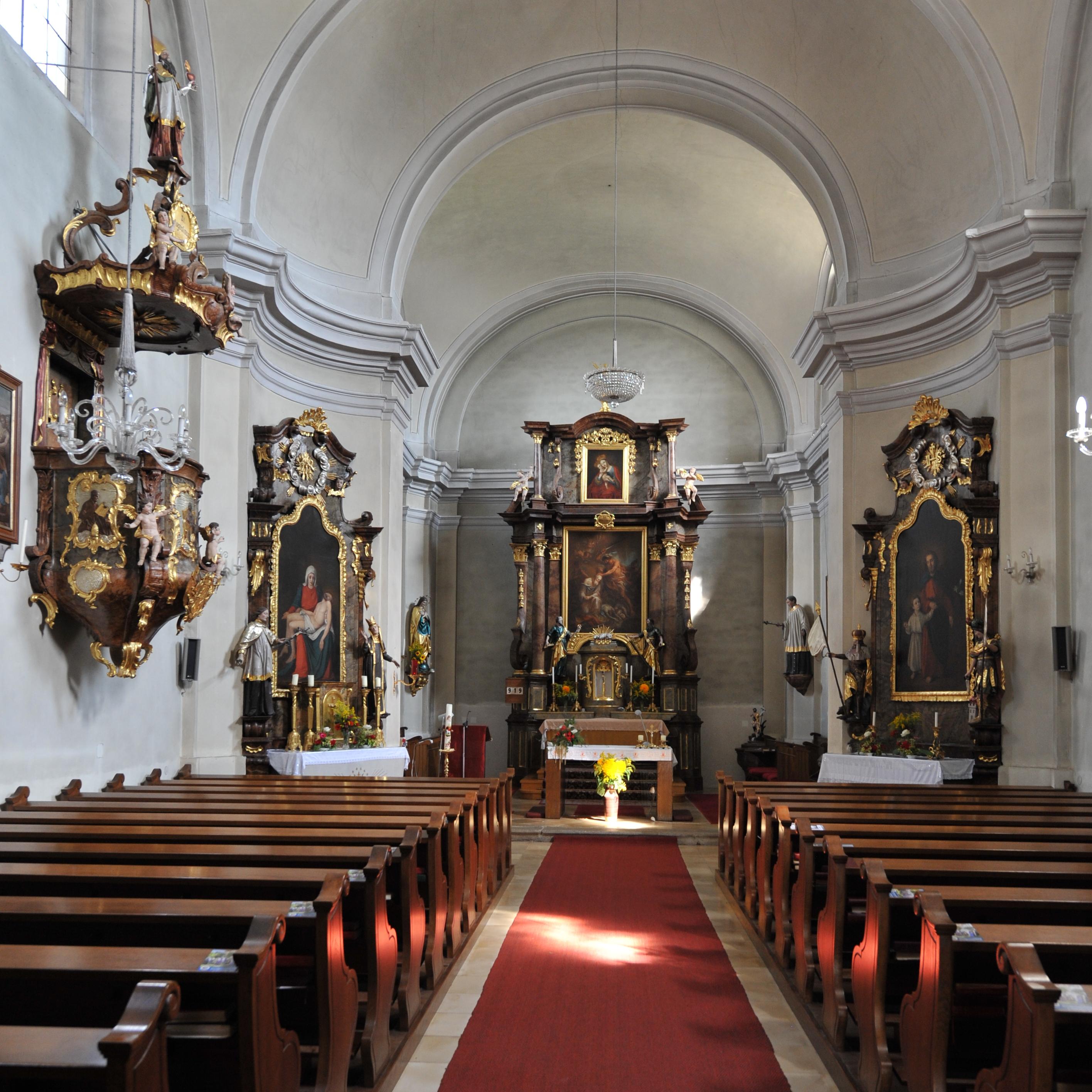 Kath. Pfarrkirche hl. Blasius und Kirchhof